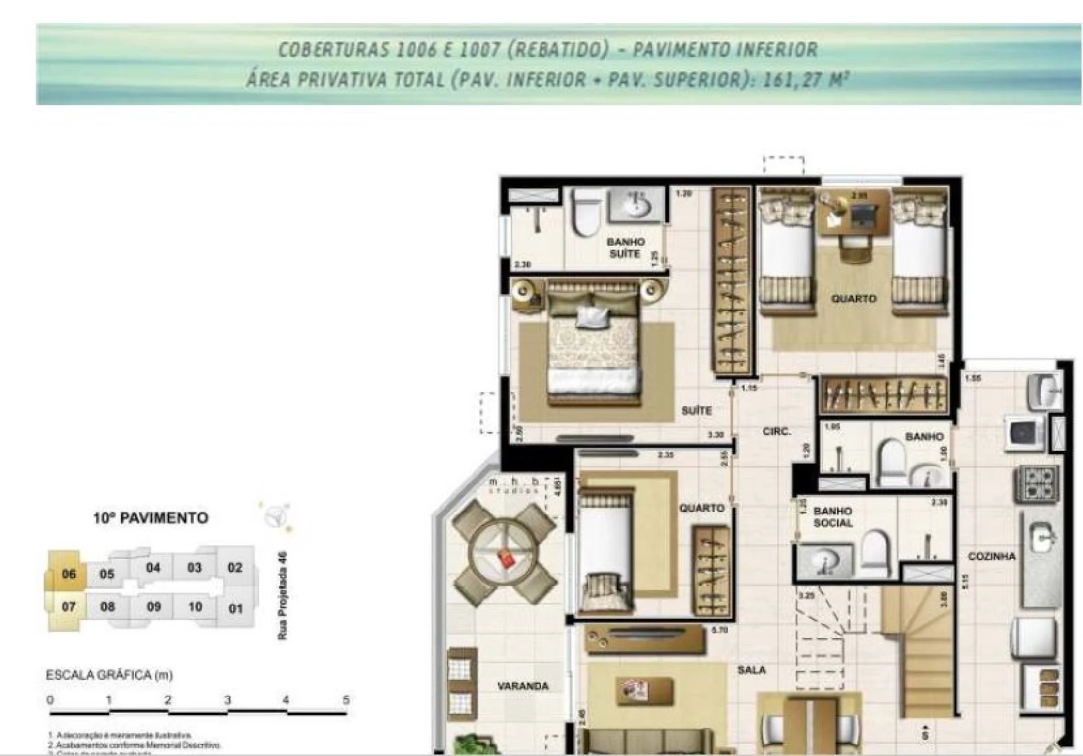 Planta do empreendimento