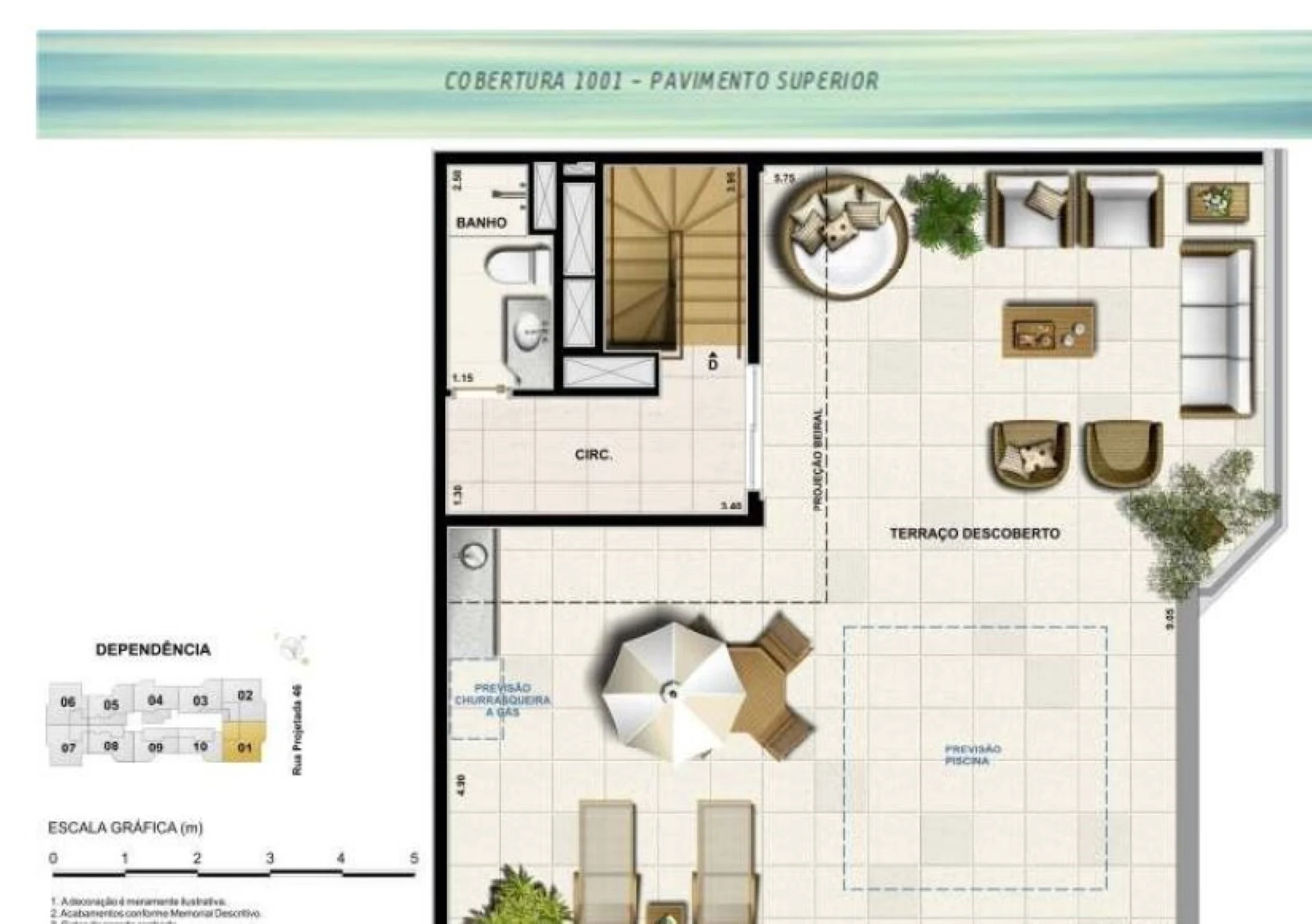 Planta do empreendimento