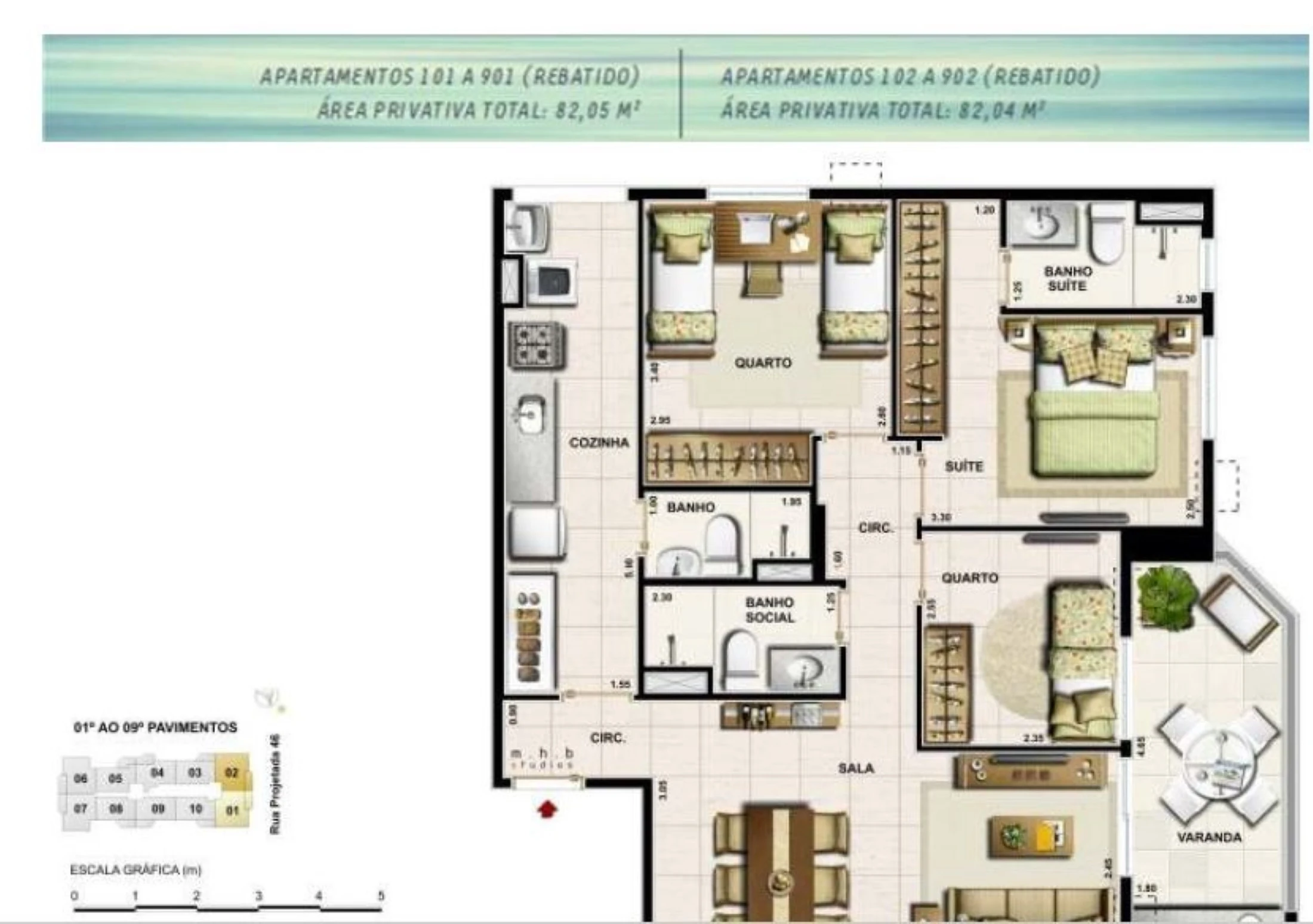 Planta do empreendimento