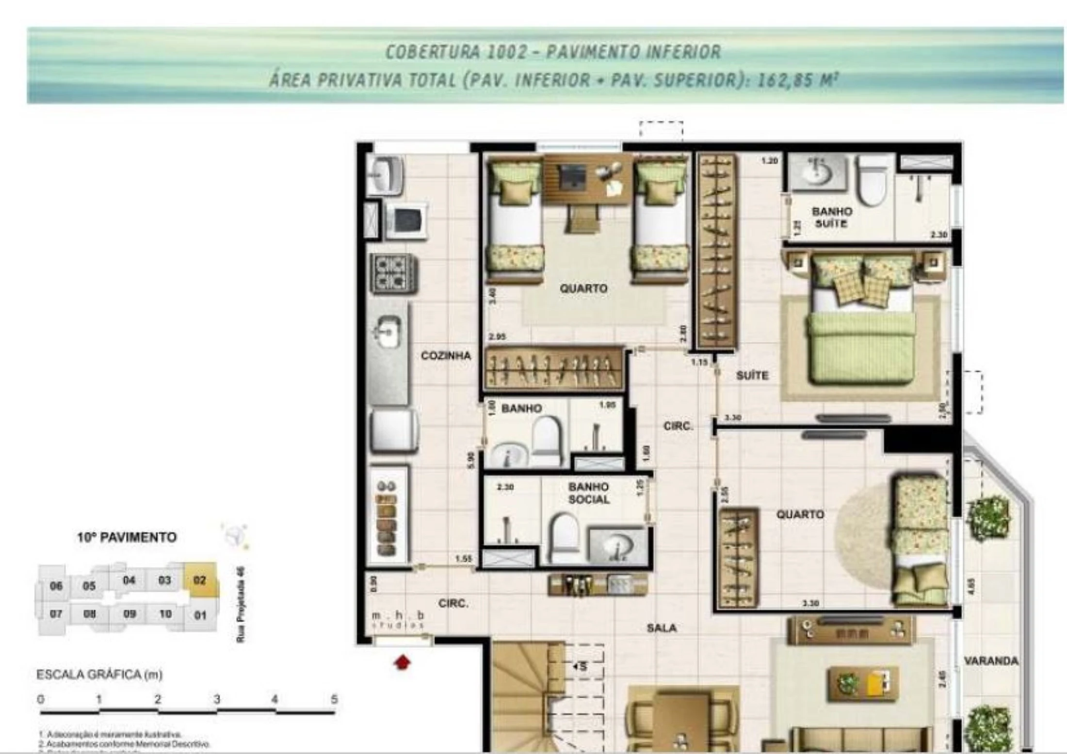 Planta do empreendimento