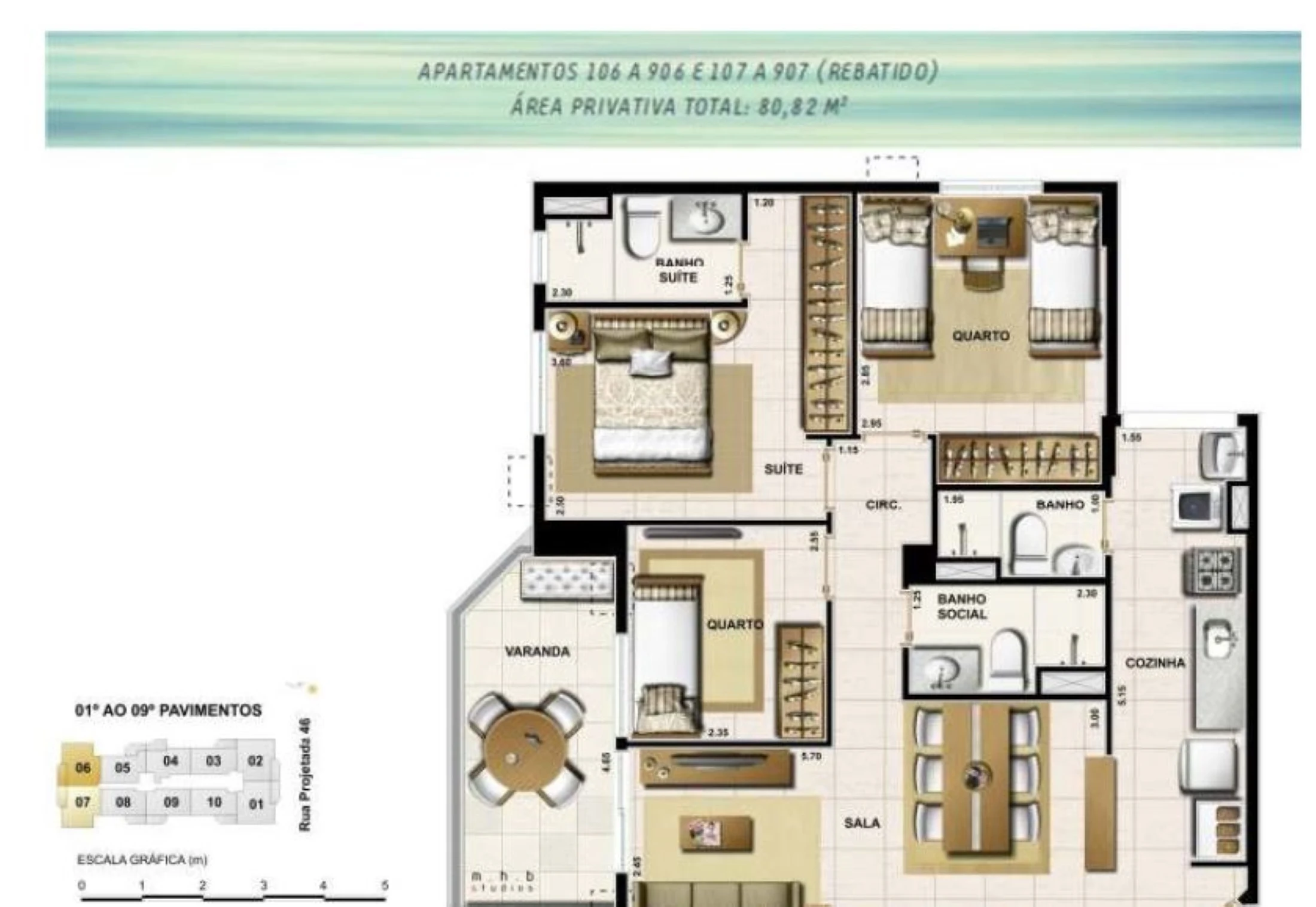 Planta do empreendimento