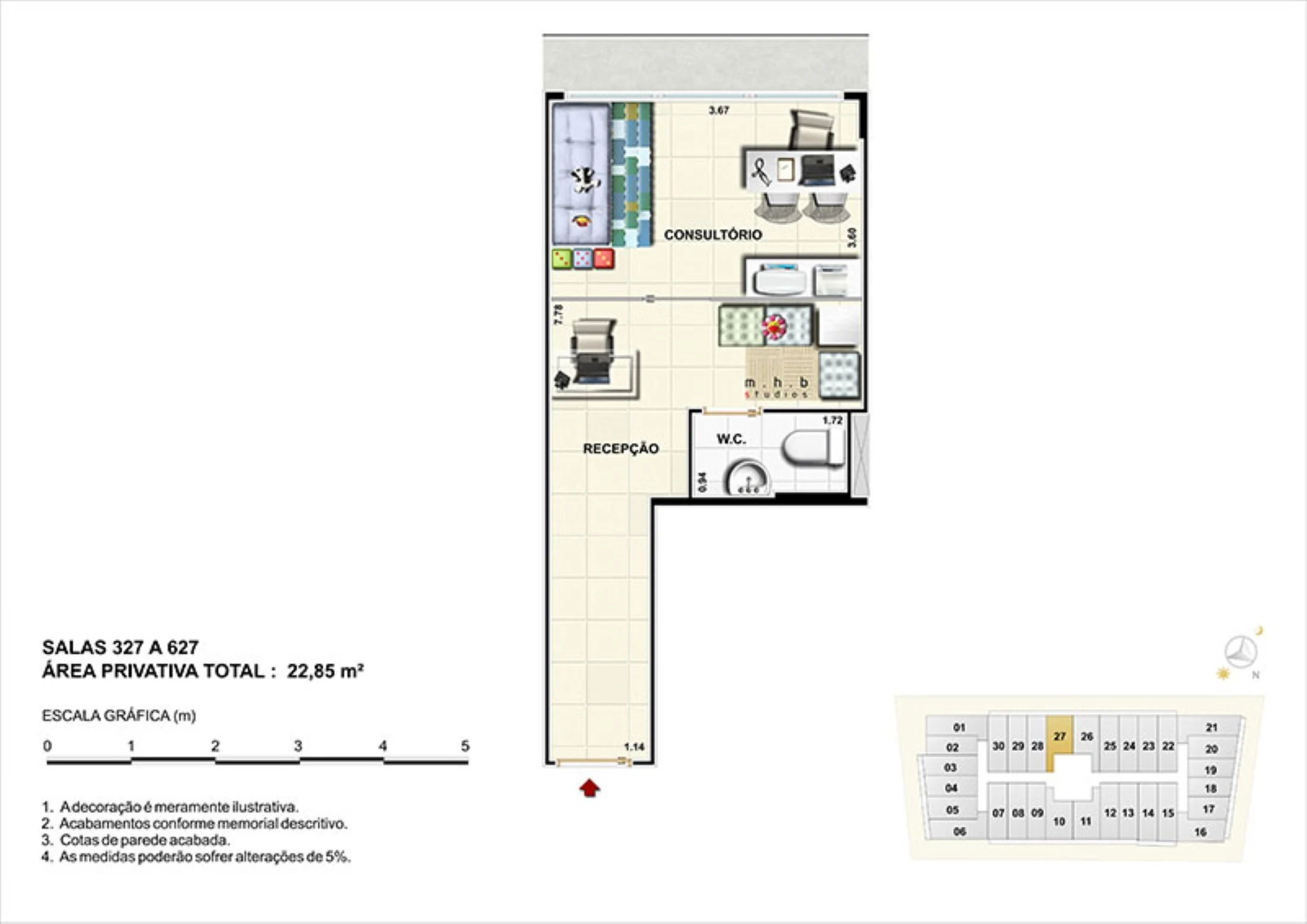 Planta do empreendimento