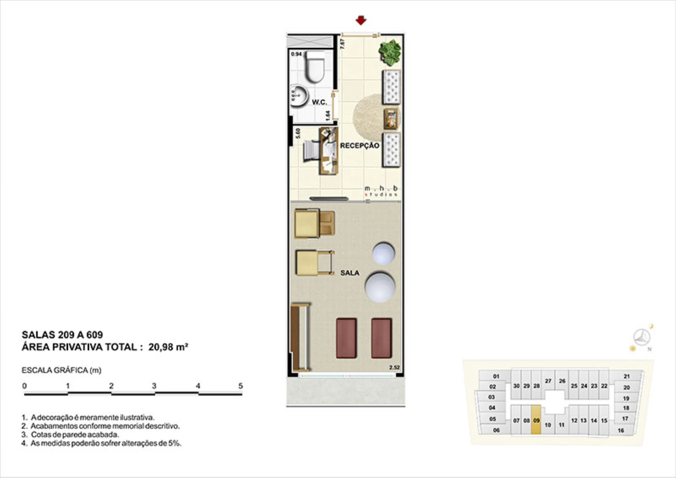 Planta do empreendimento