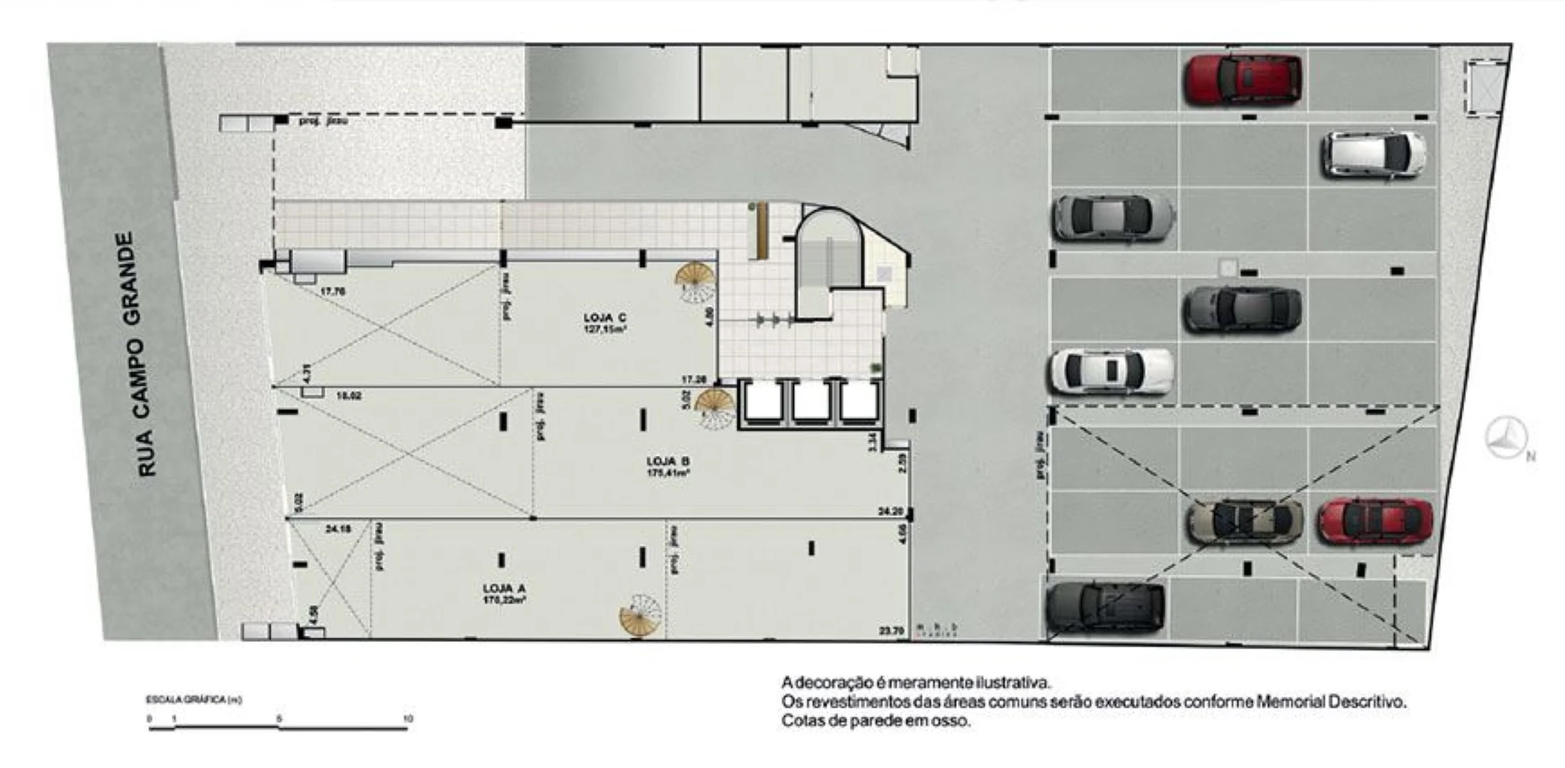 Planta do empreendimento