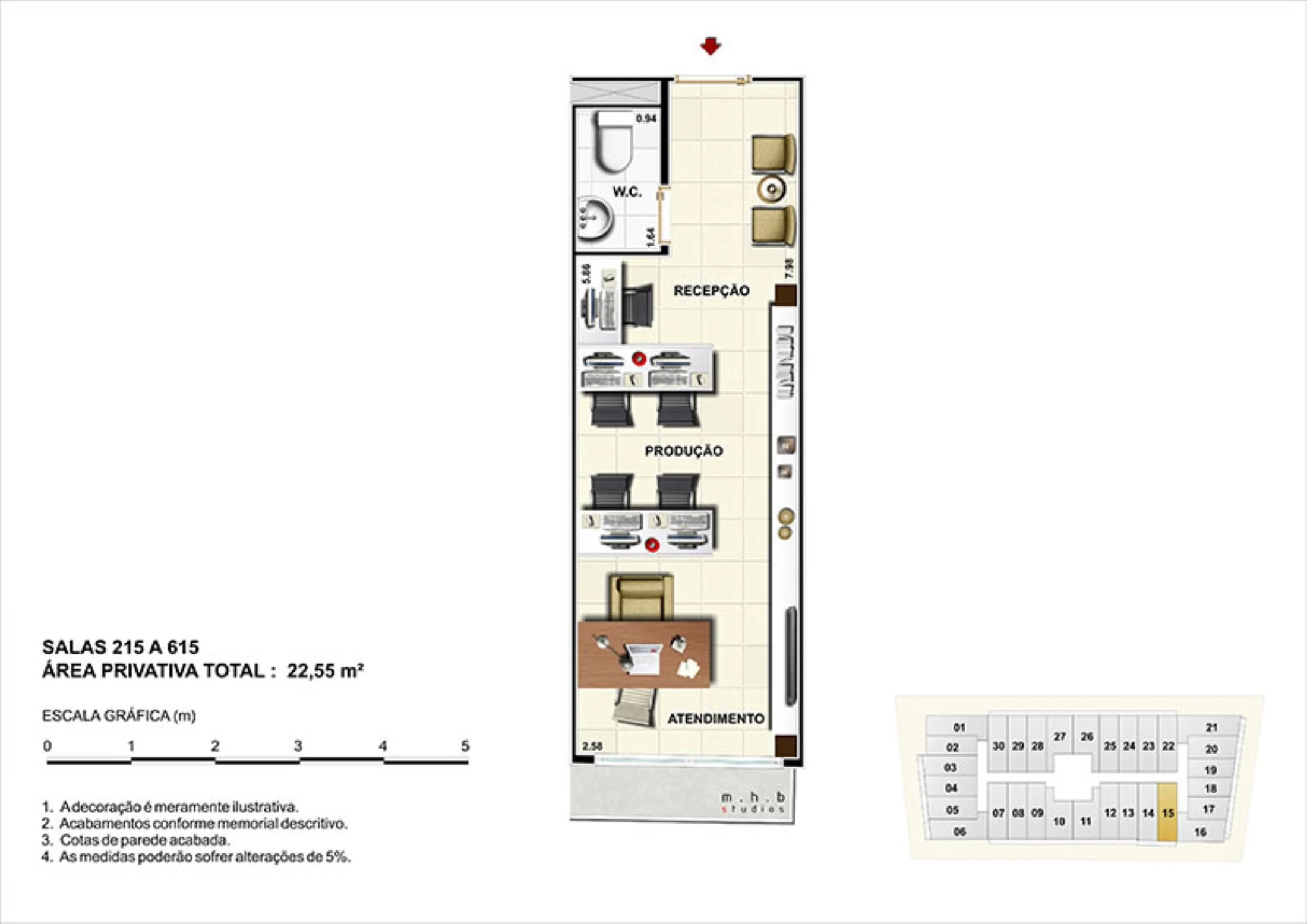Planta do empreendimento