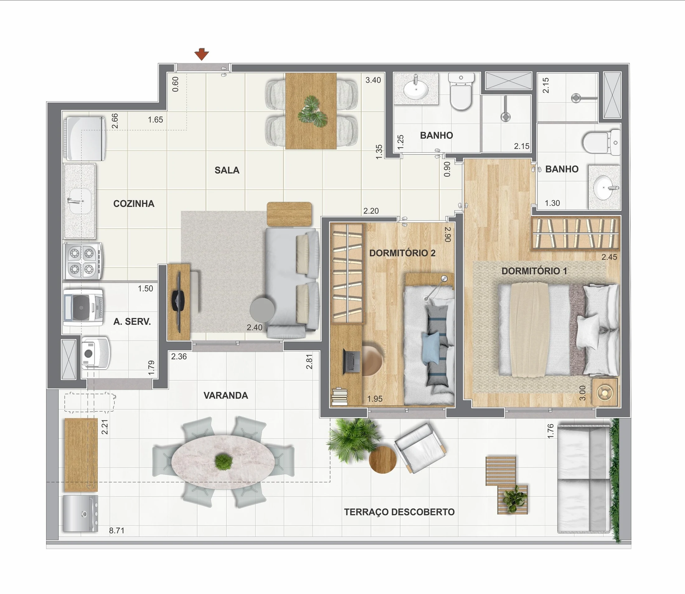 Planta do empreendimento