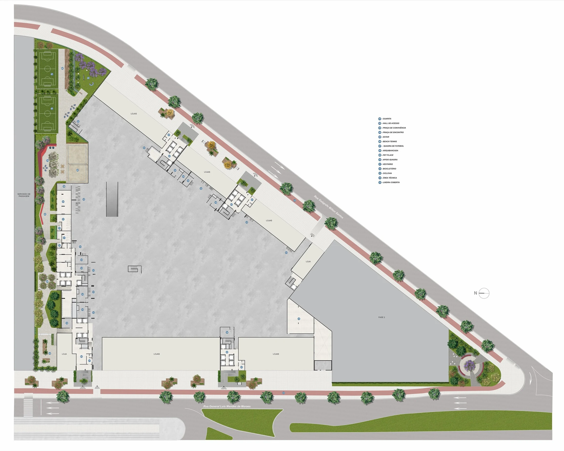 Planta do empreendimento