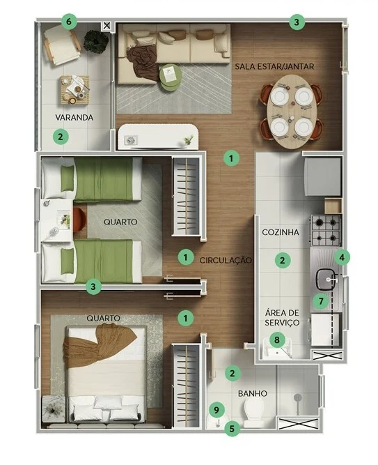 Planta do empreendimento