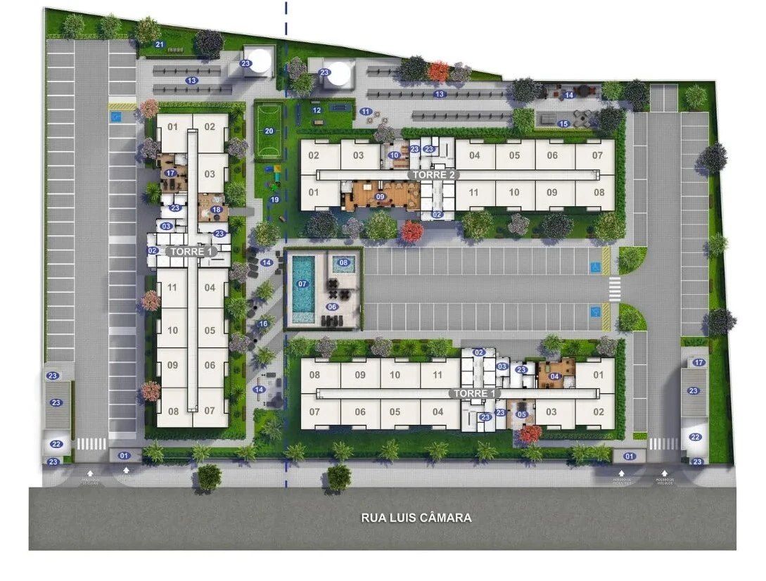 Planta do empreendimento