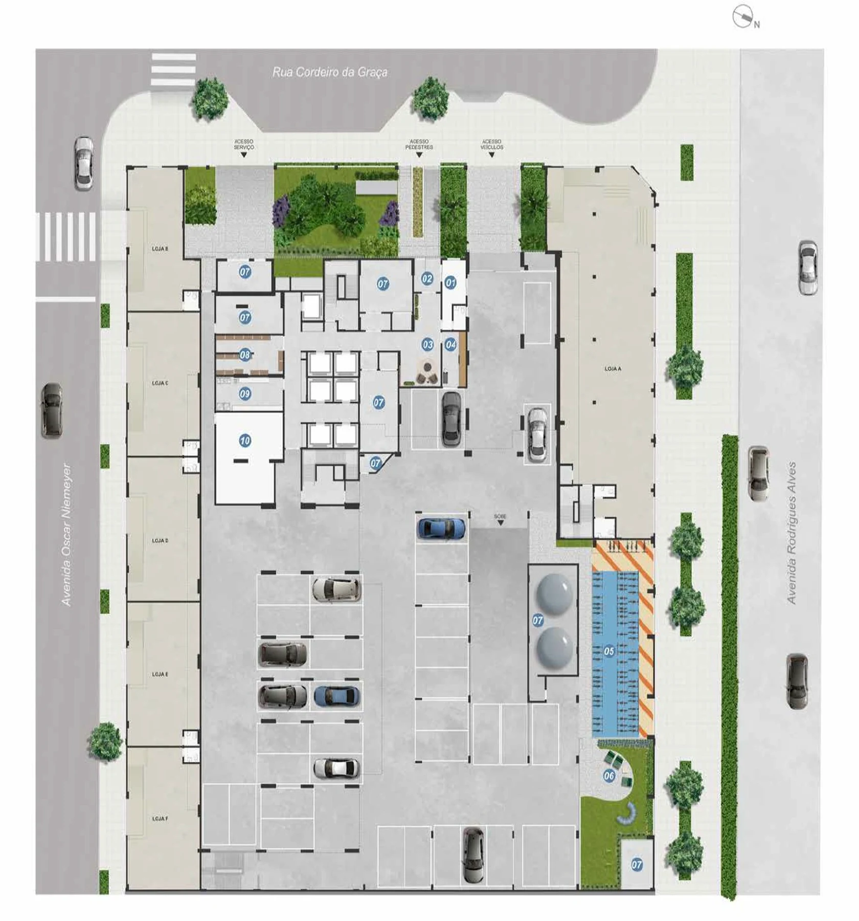 Planta do empreendimento
