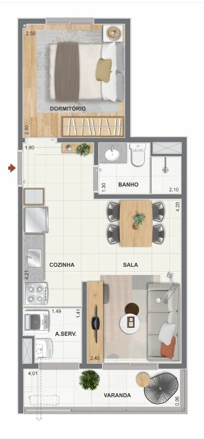 Planta do empreendimento