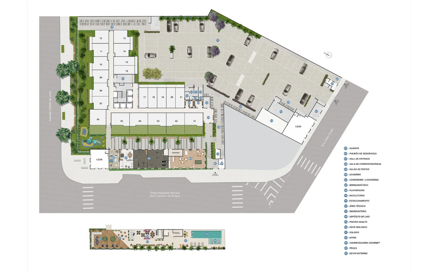 Planta do empreendimento