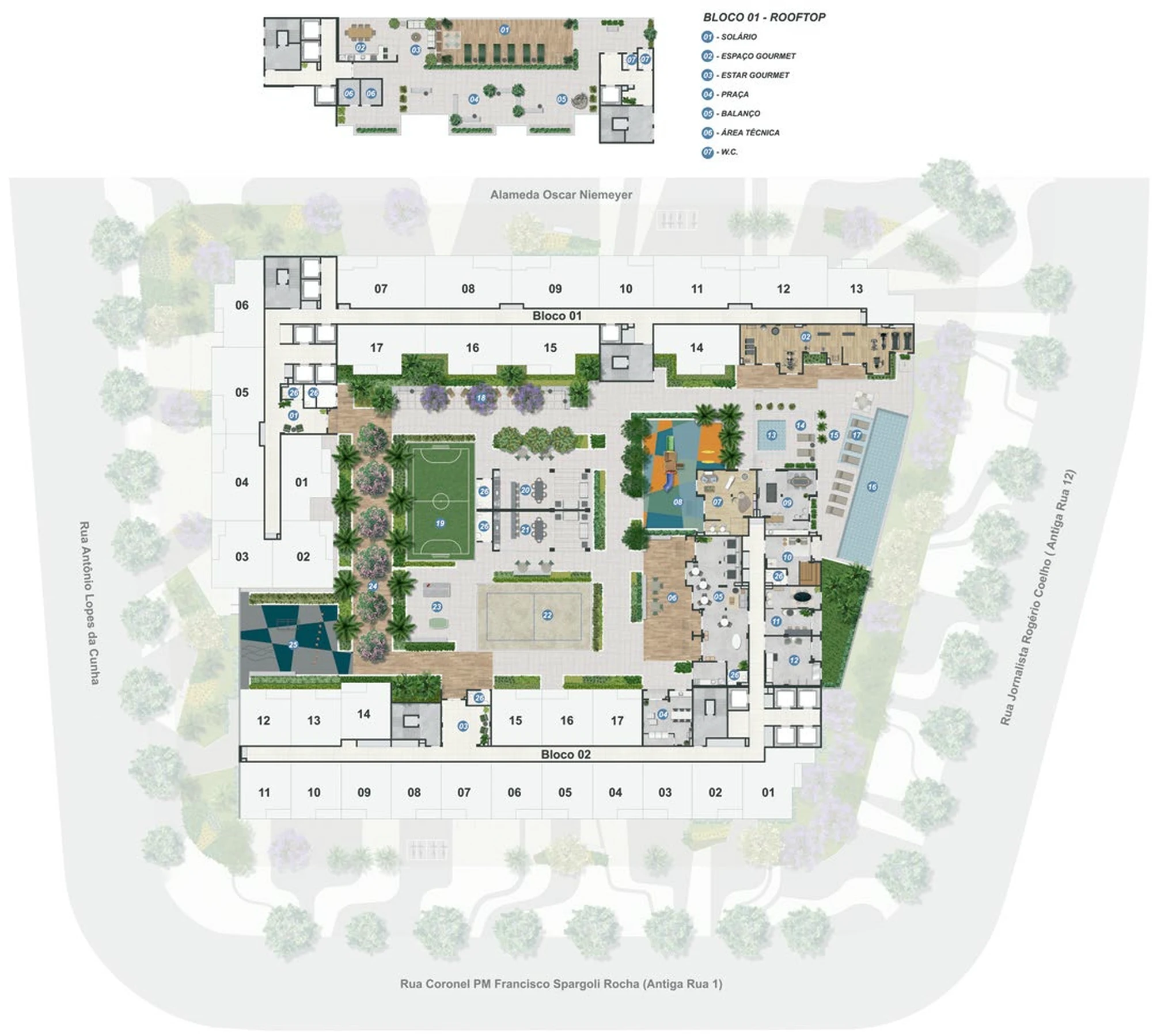 Planta do empreendimento