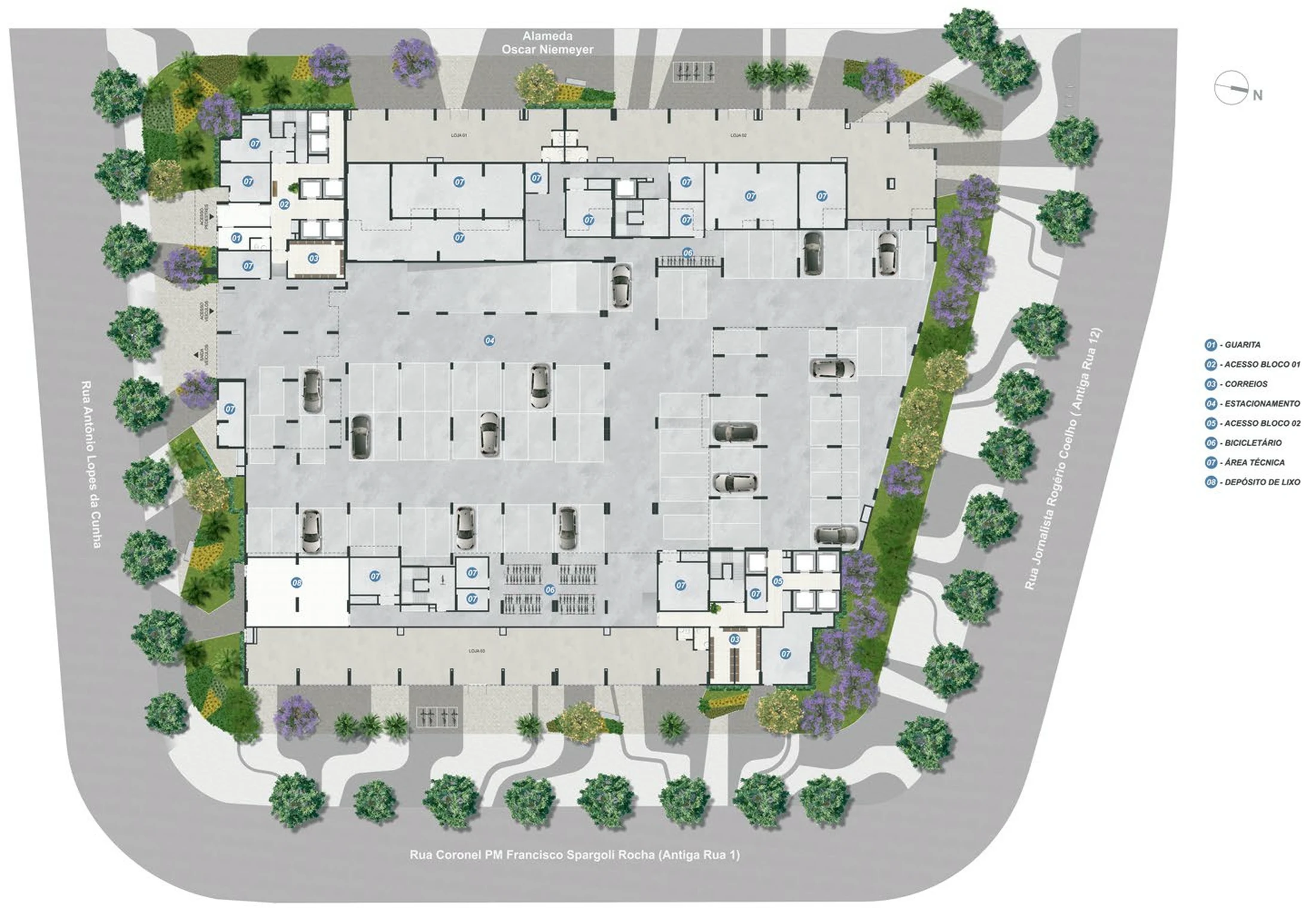 Planta do empreendimento