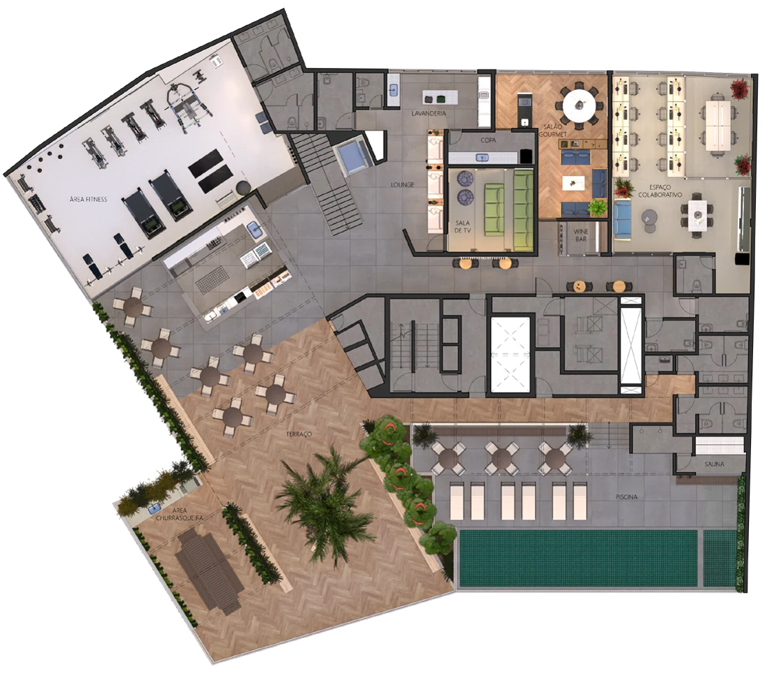Planta do empreendimento