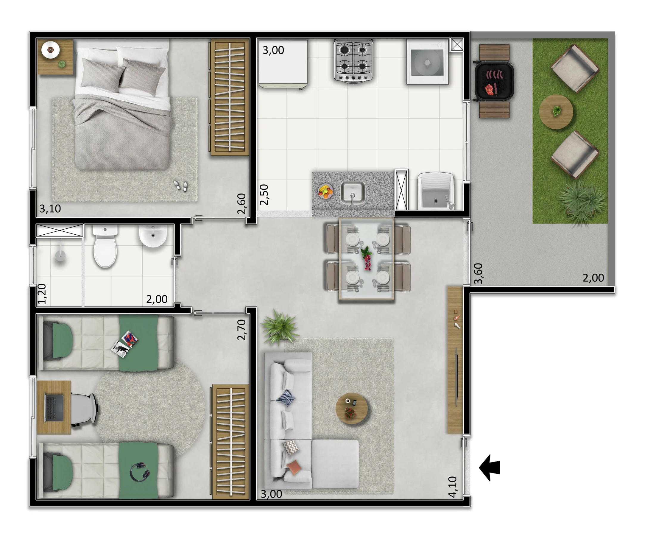 Planta do empreendimento