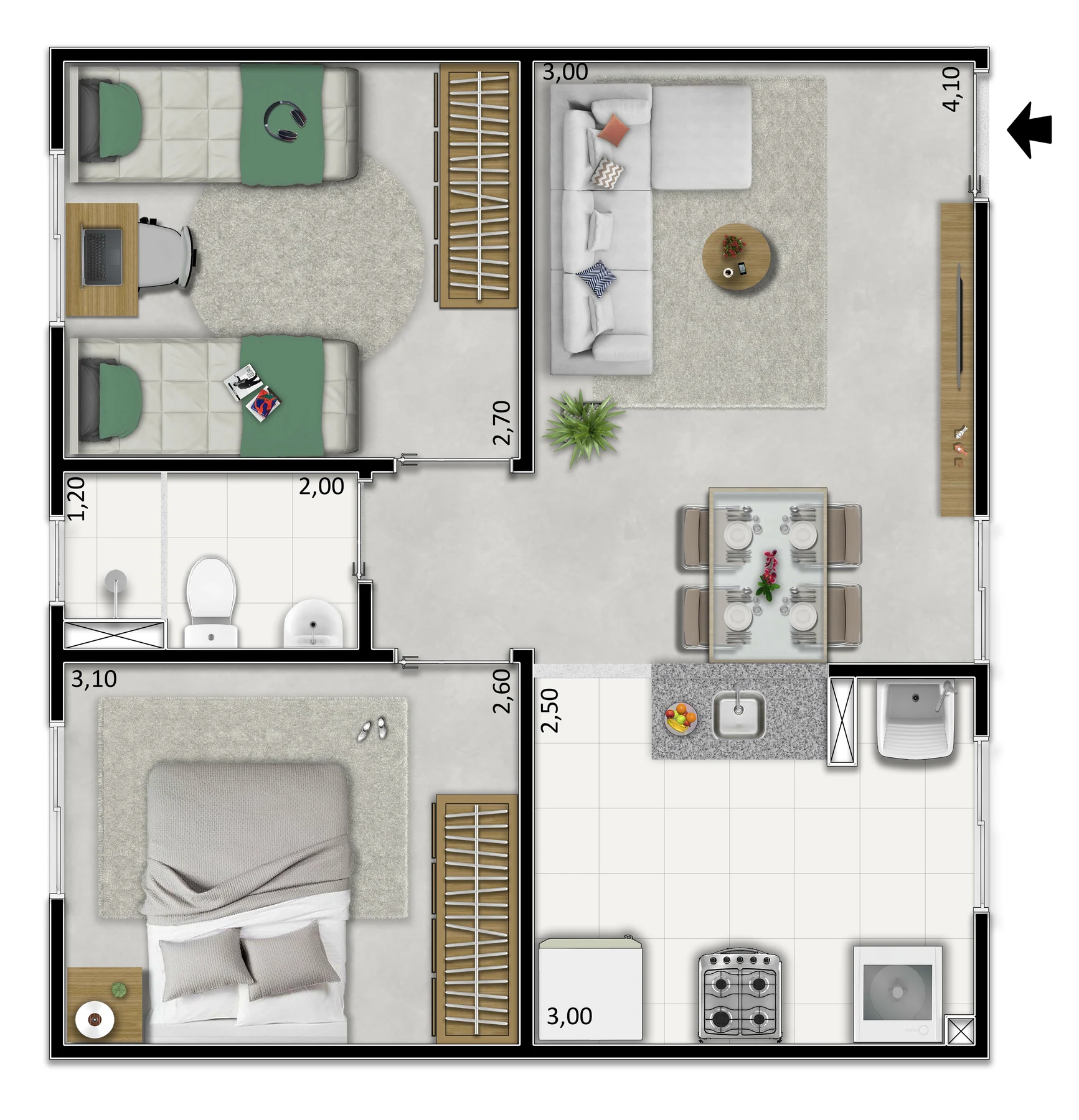 Planta do empreendimento