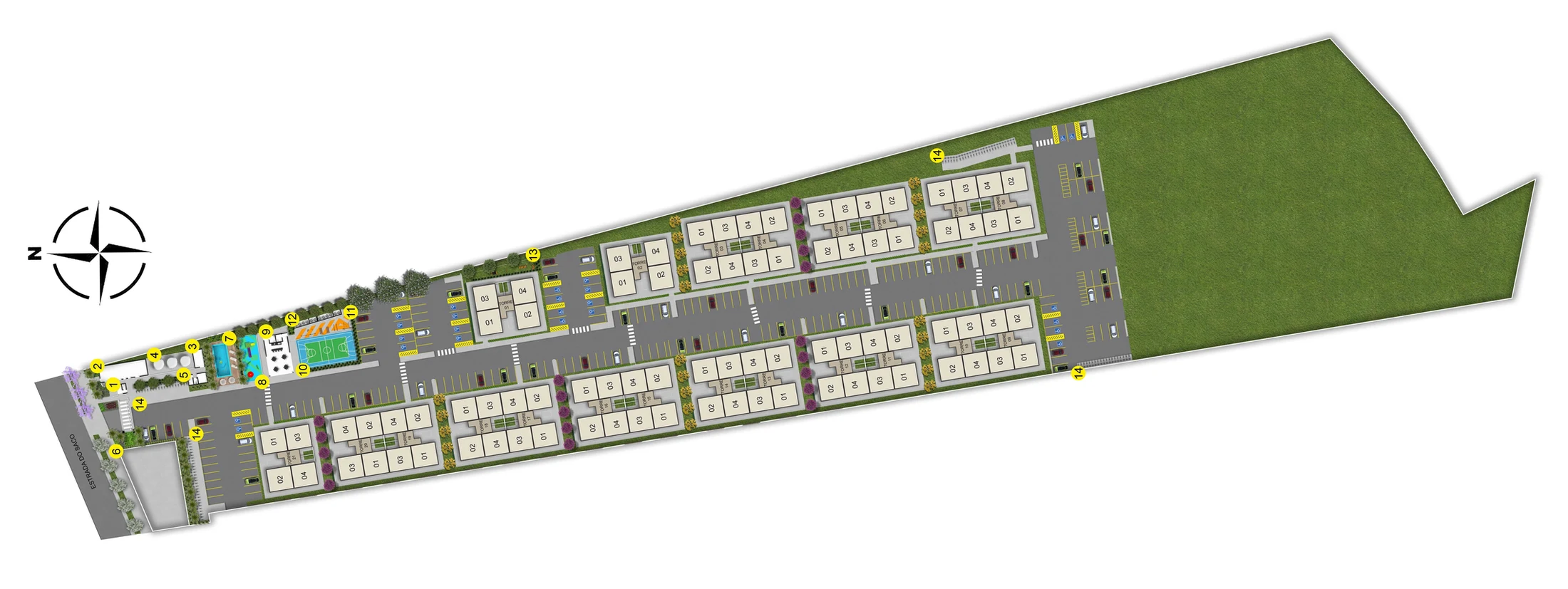 Planta do empreendimento