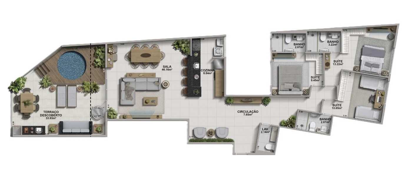 Planta do empreendimento