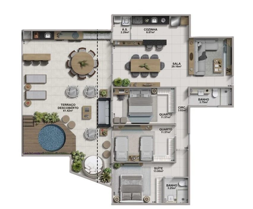 Planta do empreendimento