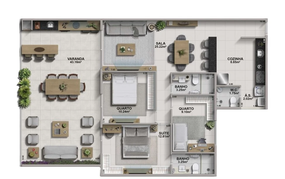Planta do empreendimento