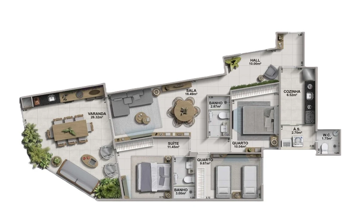 Planta do empreendimento