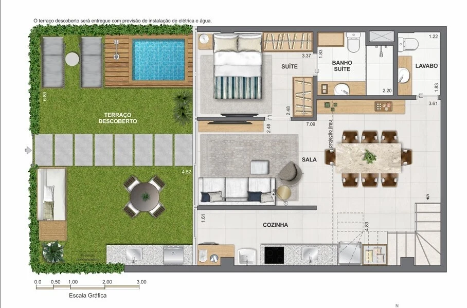 Planta do empreendimento