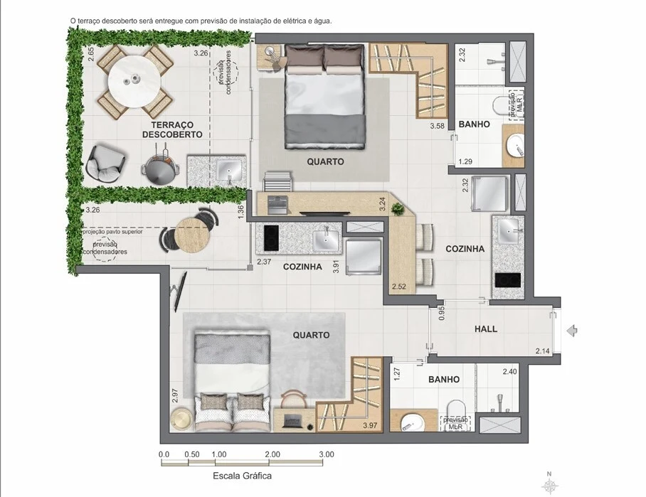 Planta do empreendimento