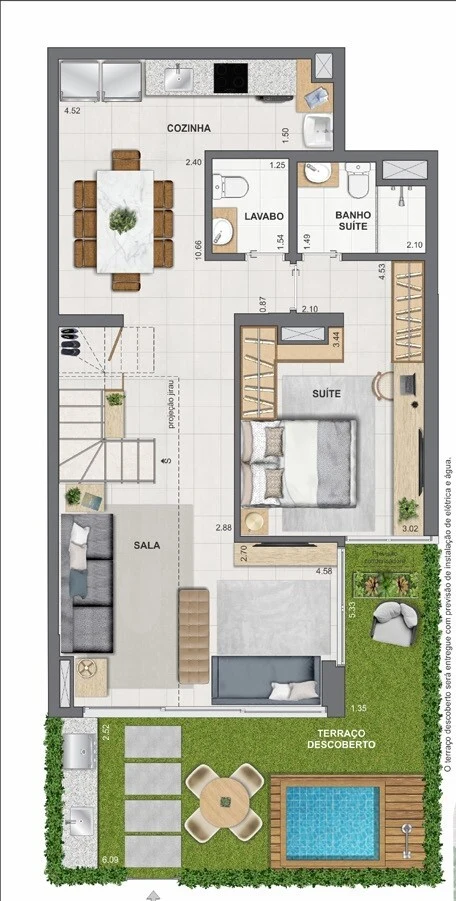 Planta do empreendimento