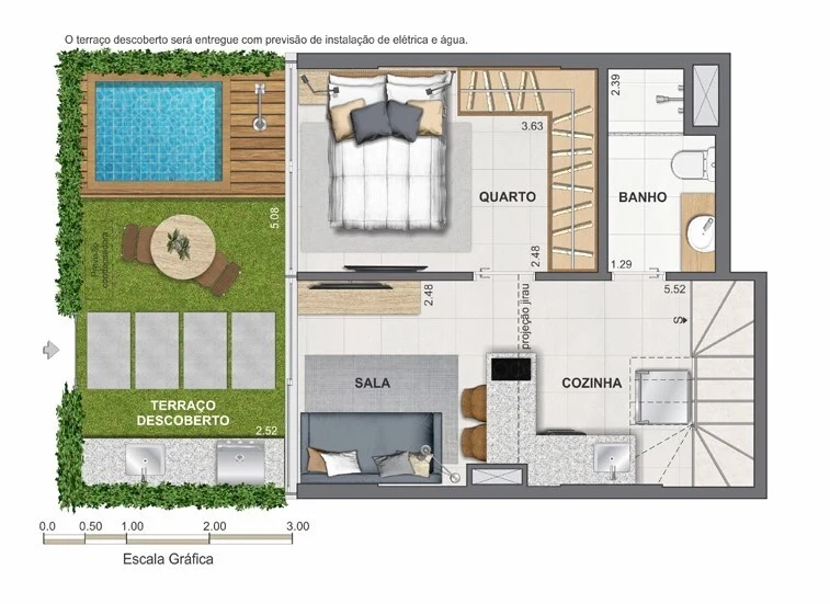 Planta do empreendimento