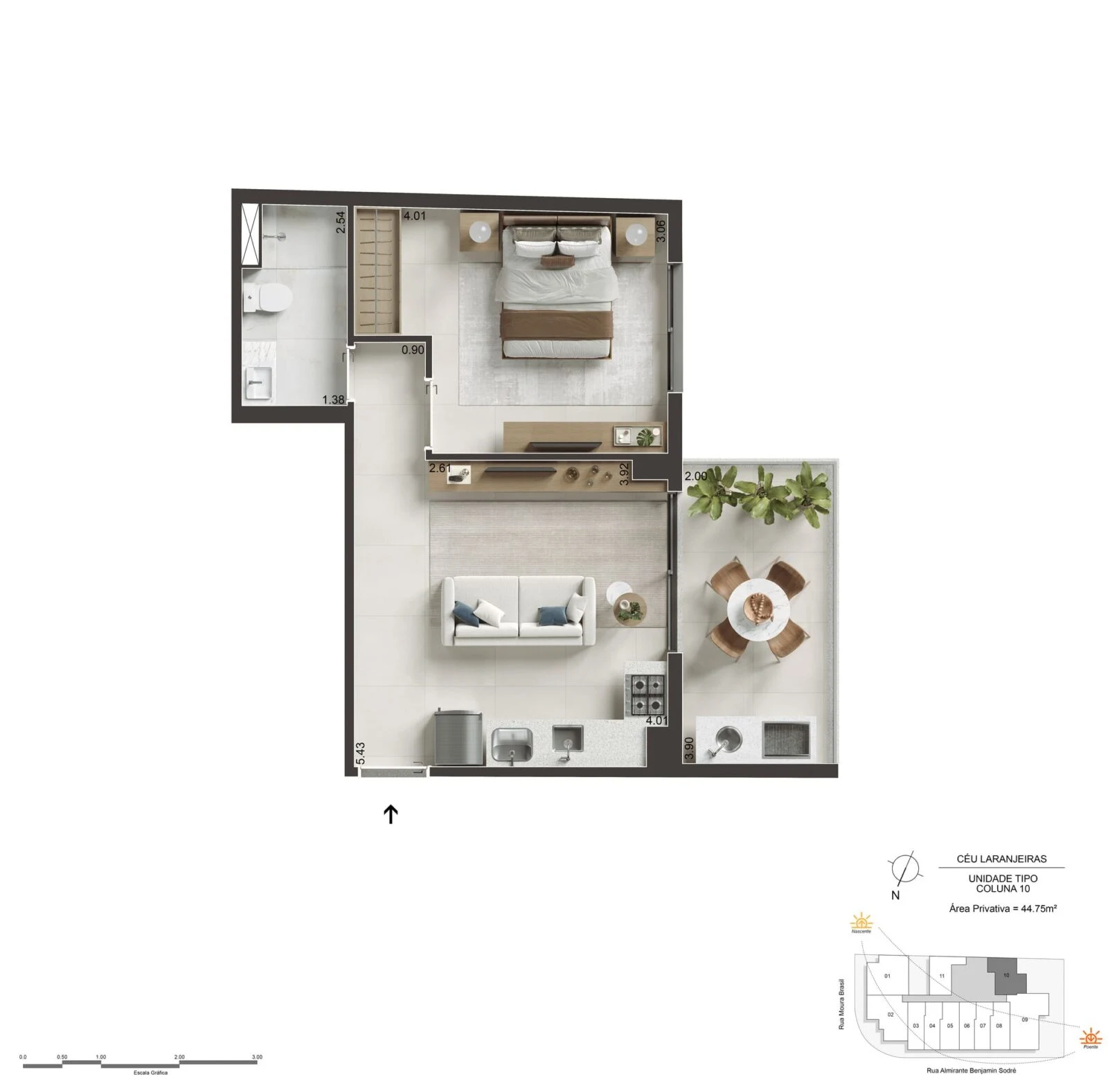 Planta do empreendimento