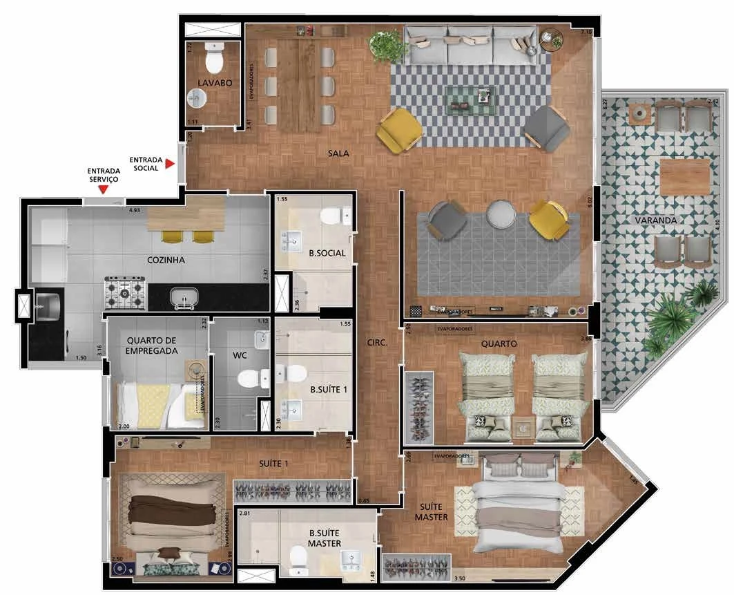 Planta do empreendimento