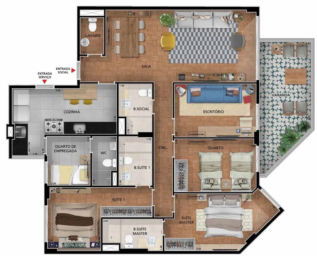 Planta do empreendimento