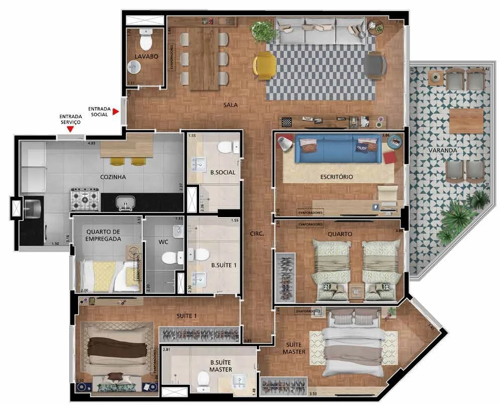 Planta do empreendimento