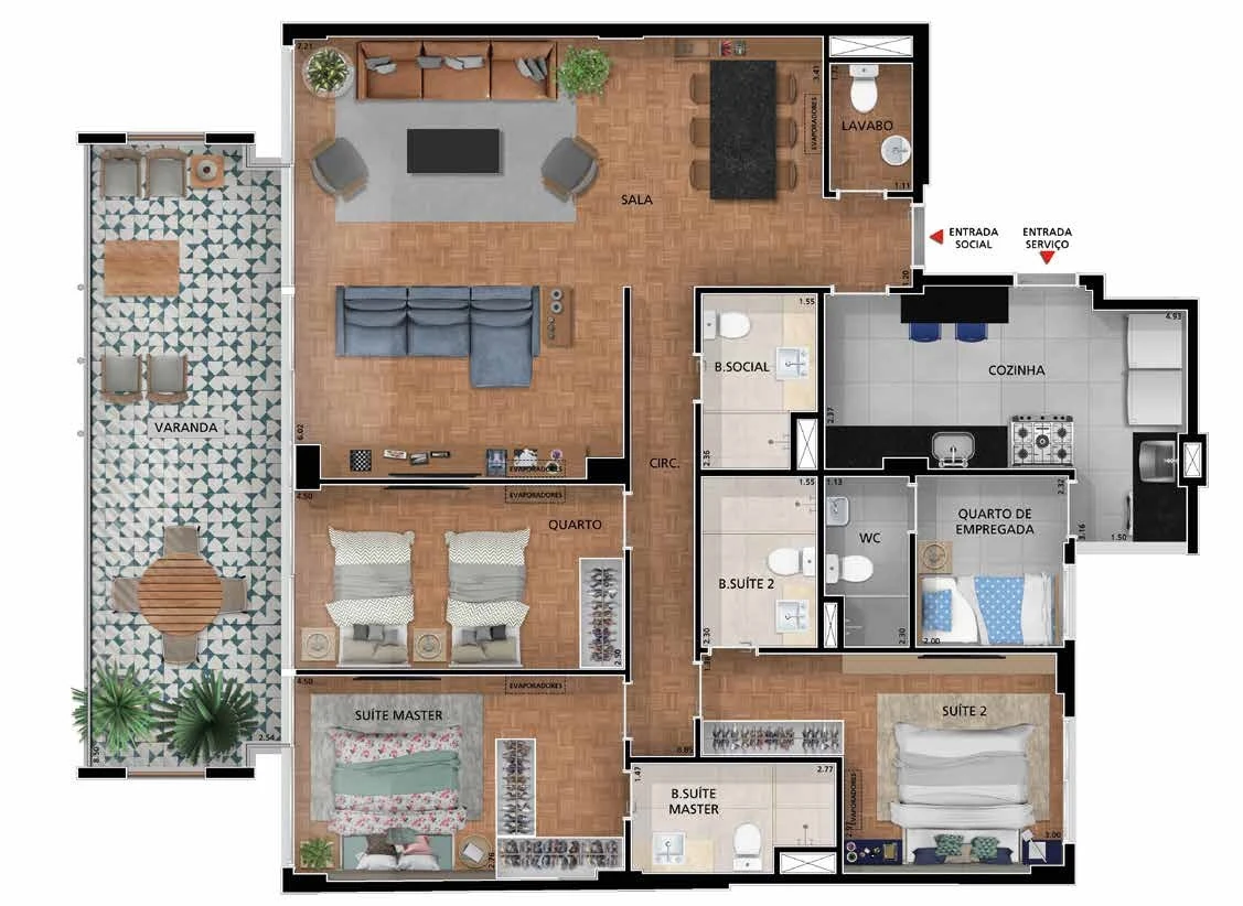 Planta do empreendimento