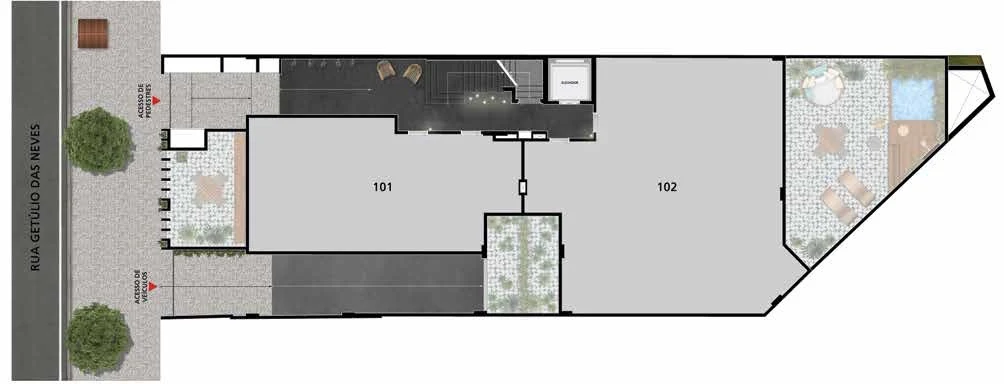 Planta do empreendimento