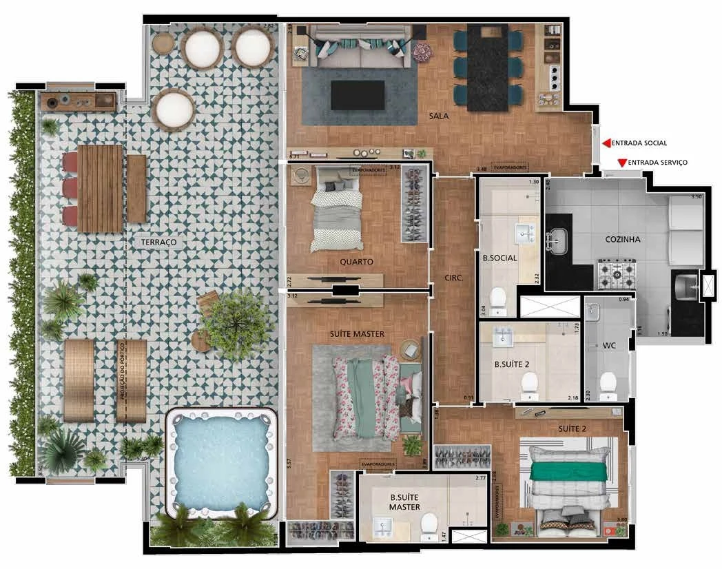 Planta do empreendimento