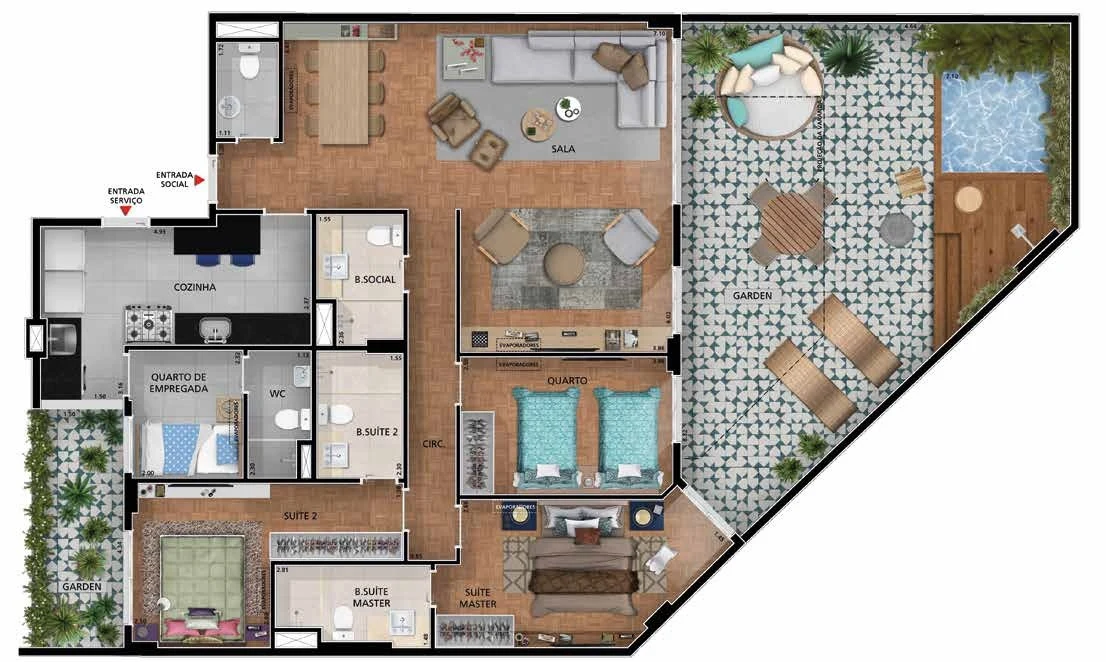 Planta do empreendimento