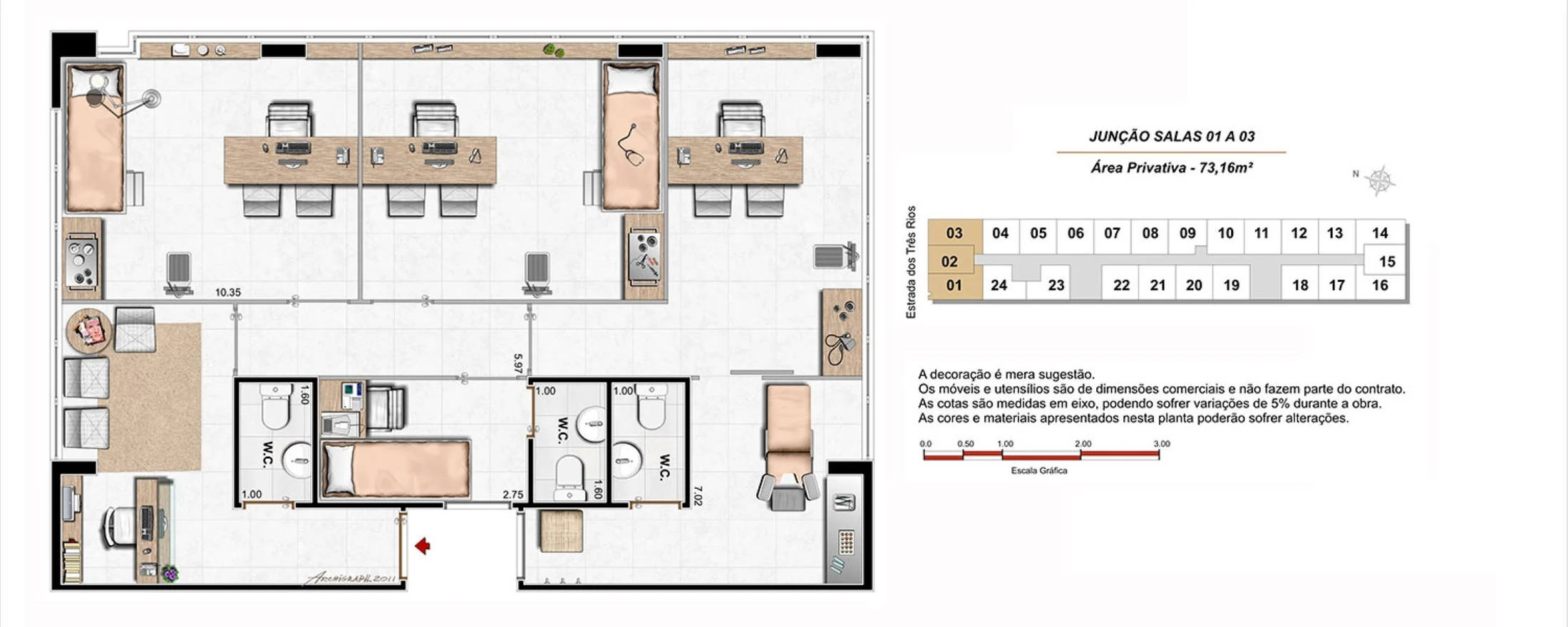 Planta do empreendimento