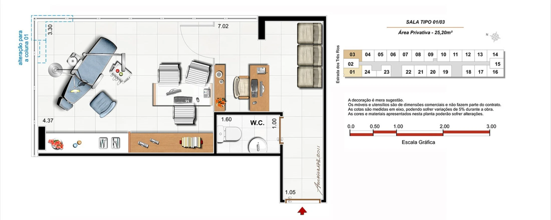 Planta do empreendimento