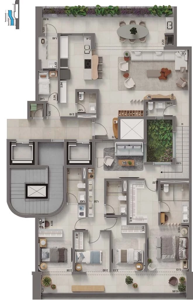Planta do empreendimento