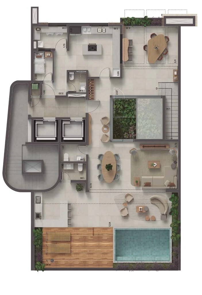 Planta do empreendimento