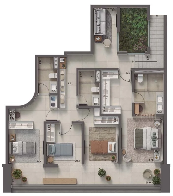 Planta do empreendimento
