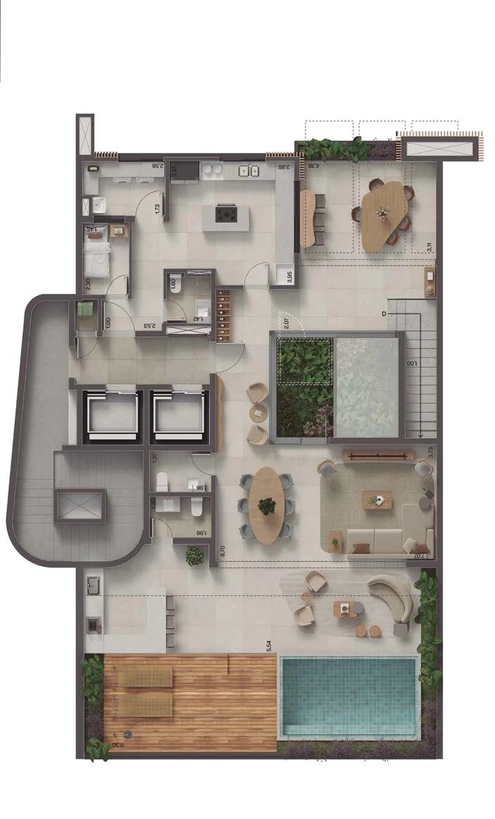 Planta do empreendimento