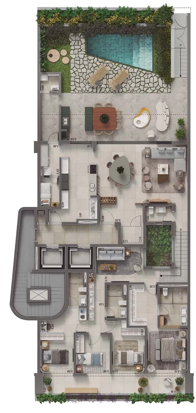 Planta do empreendimento