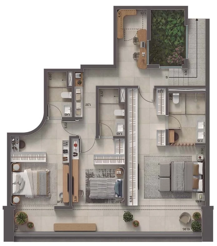 Planta do empreendimento