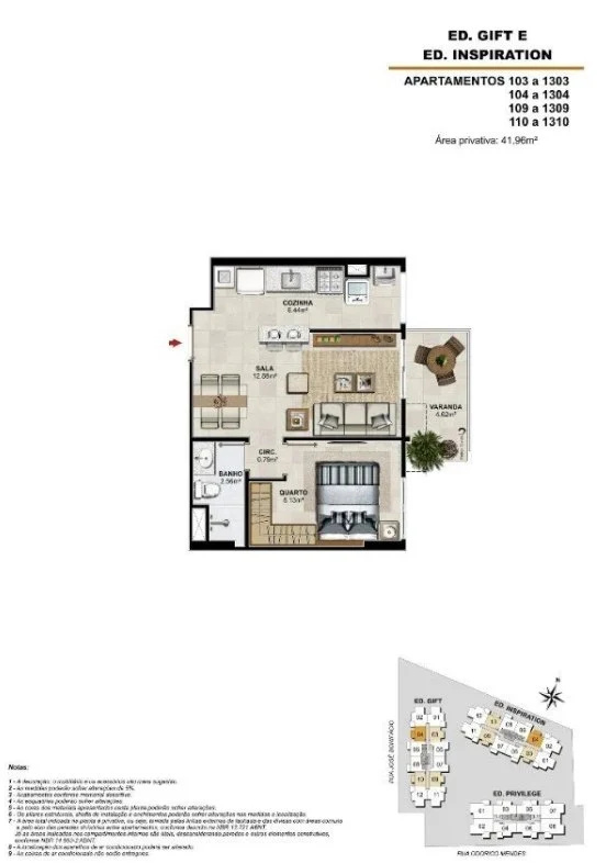 Planta do empreendimento
