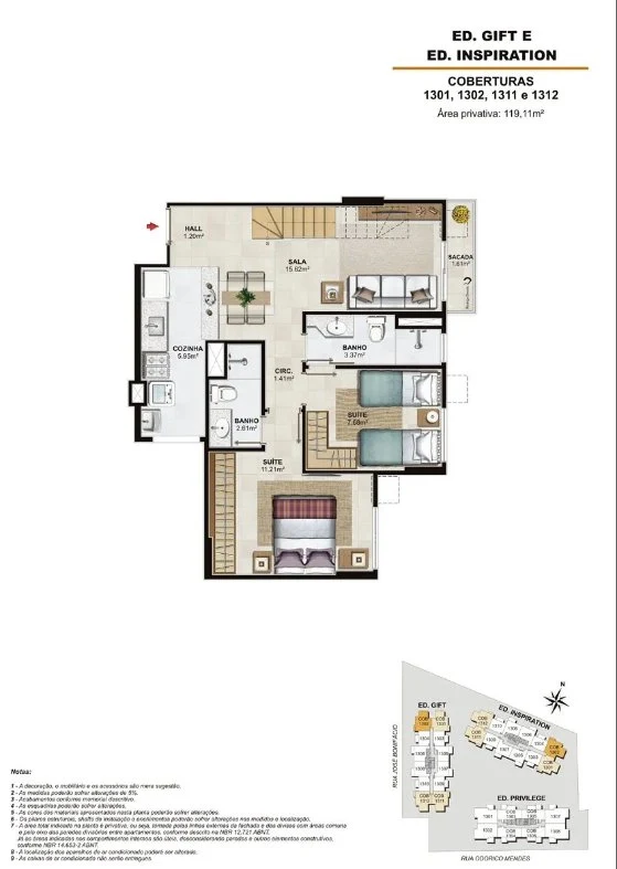 Planta do empreendimento