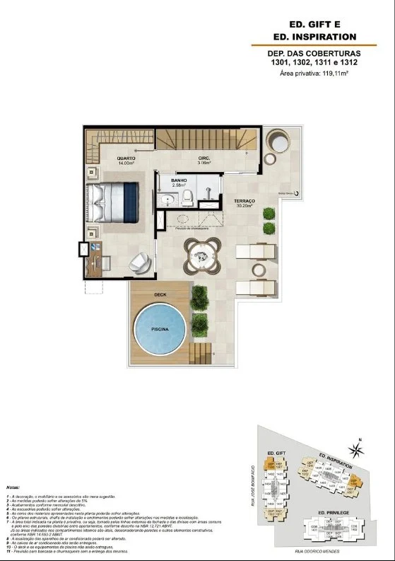 Planta do empreendimento