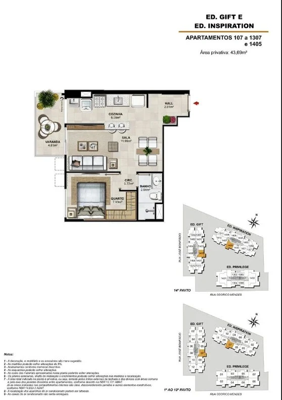 Planta do empreendimento